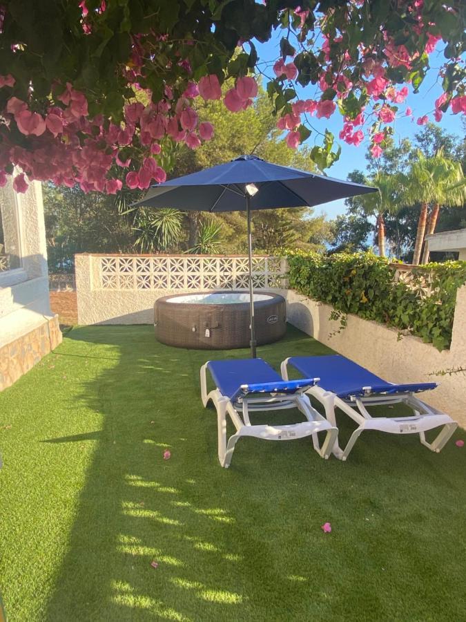 Independent Villa Beach House El Bosque La Cala De Mijas Eksteriør billede