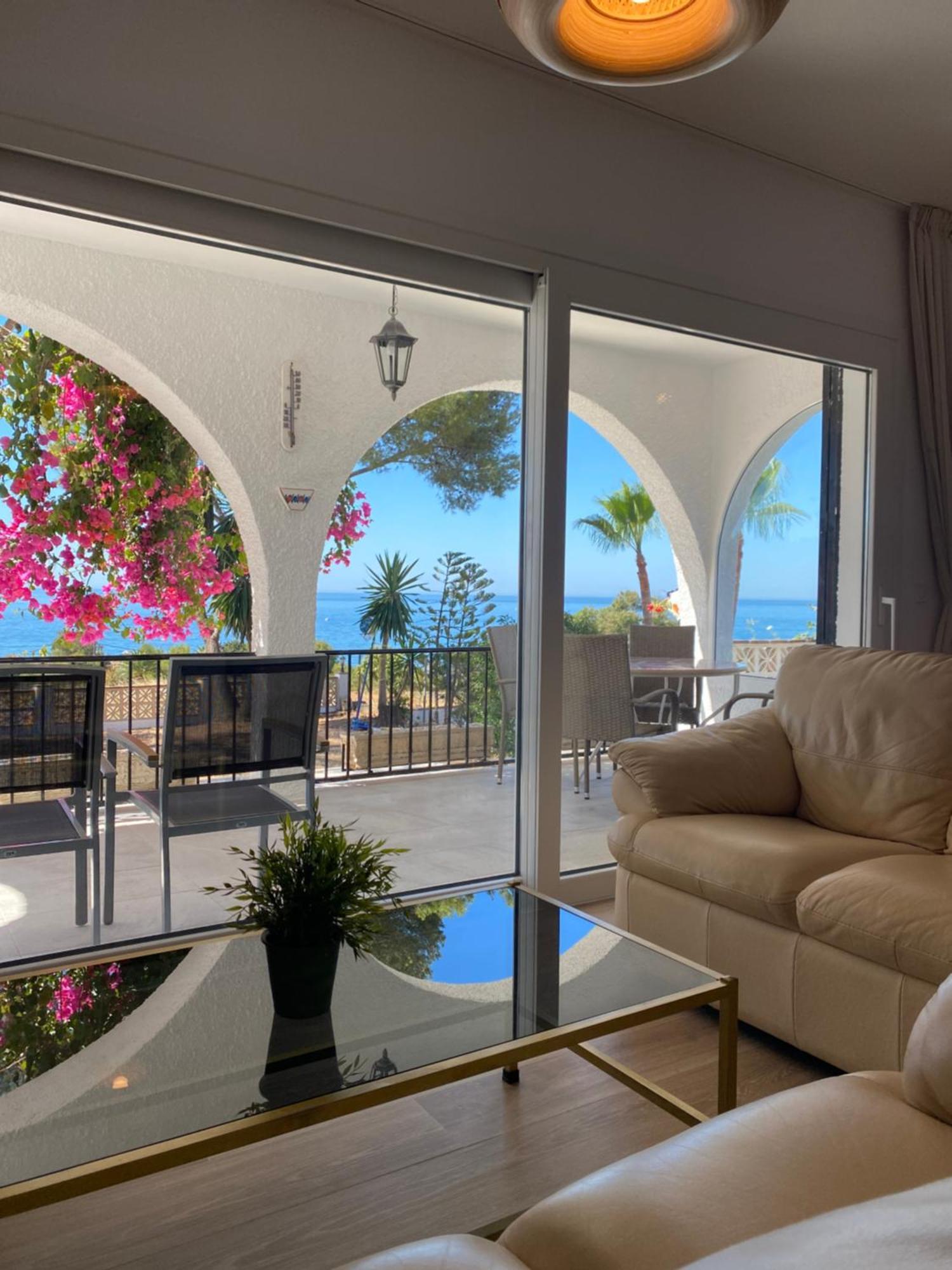 Independent Villa Beach House El Bosque La Cala De Mijas Eksteriør billede