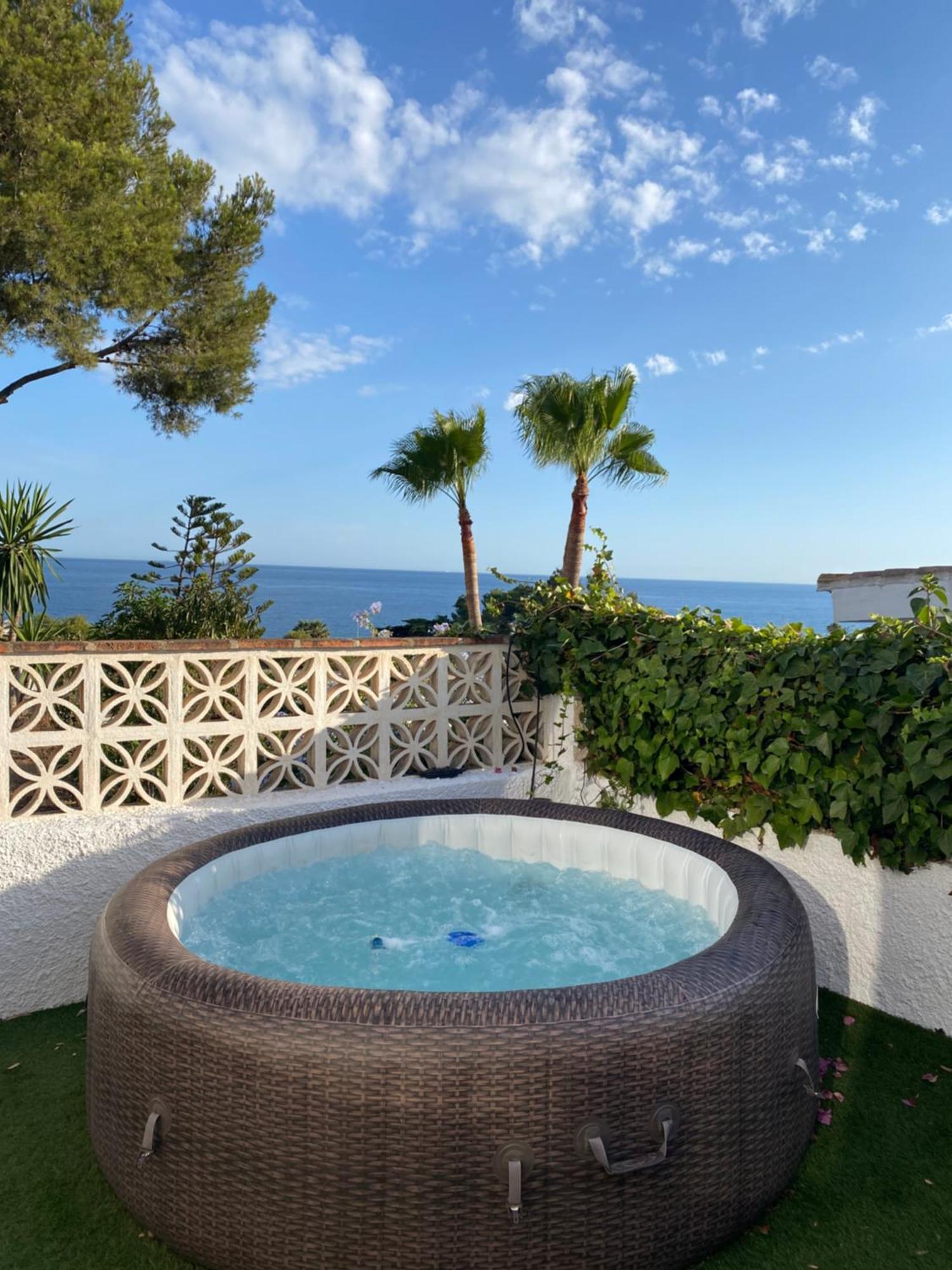 Independent Villa Beach House El Bosque La Cala De Mijas Eksteriør billede