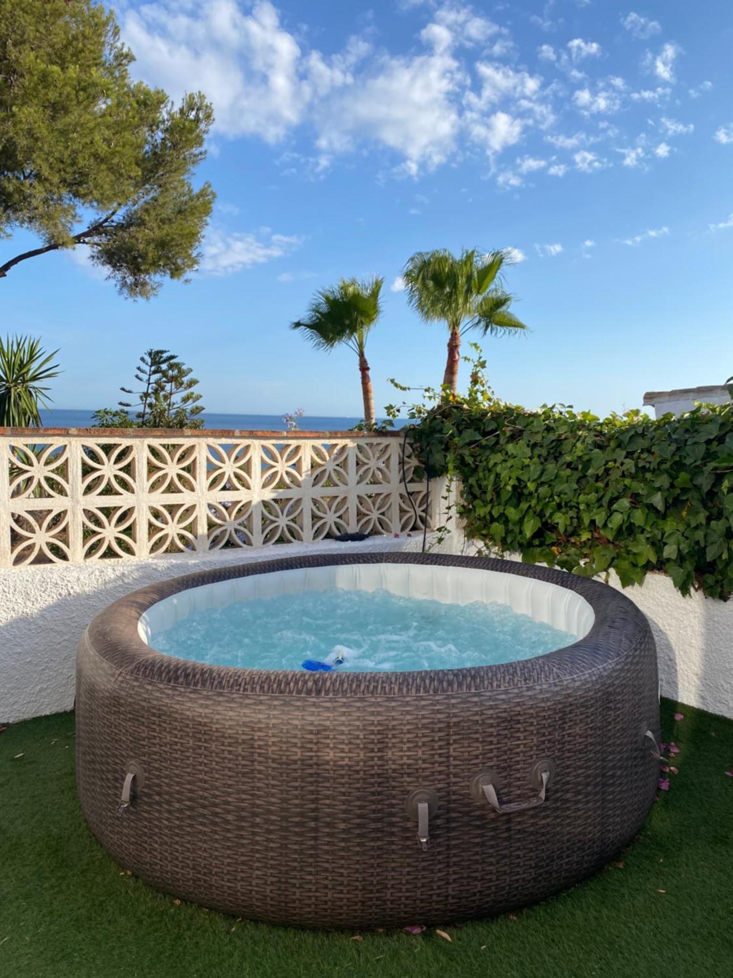 Independent Villa Beach House El Bosque La Cala De Mijas Eksteriør billede