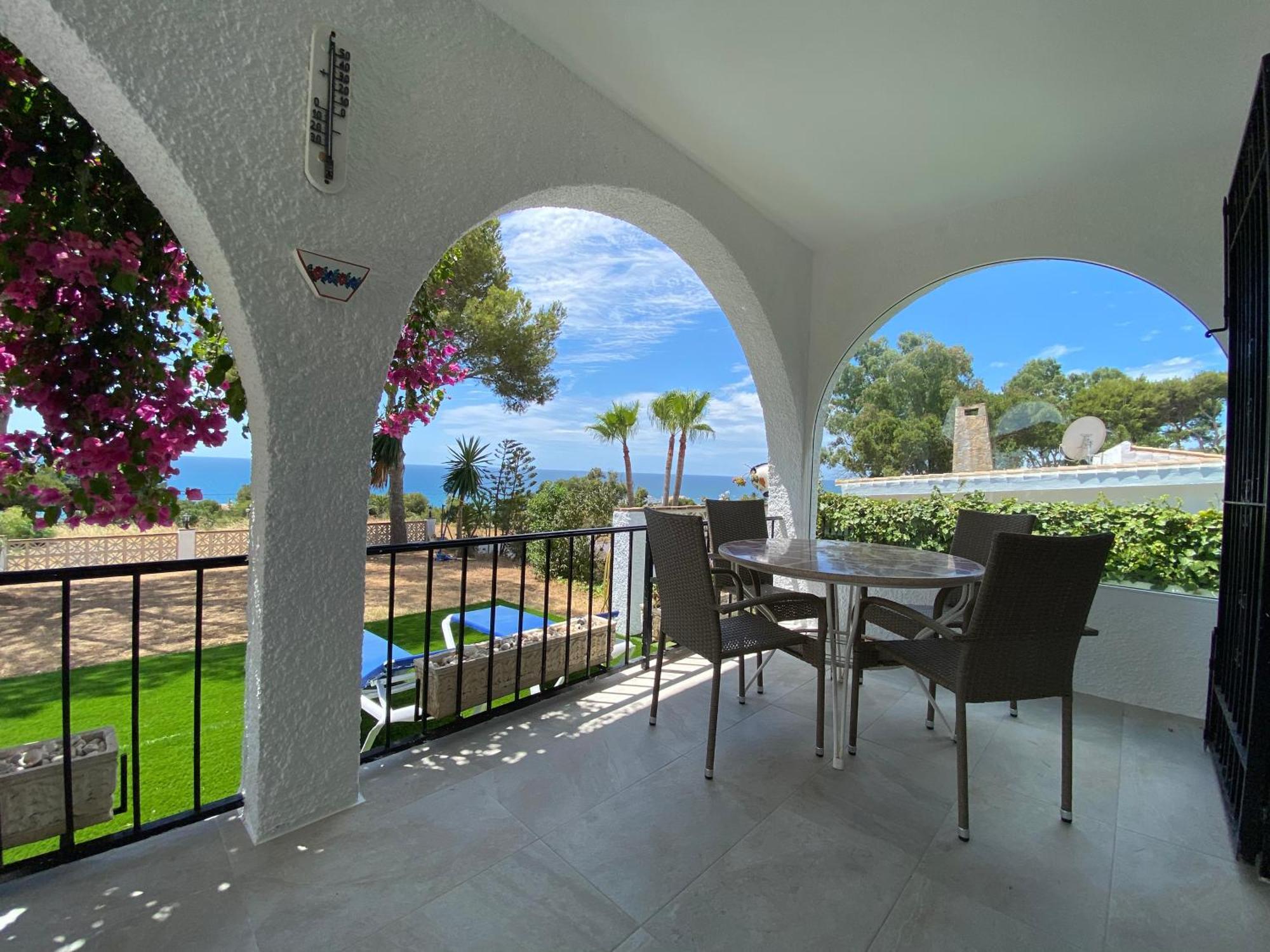 Independent Villa Beach House El Bosque La Cala De Mijas Eksteriør billede