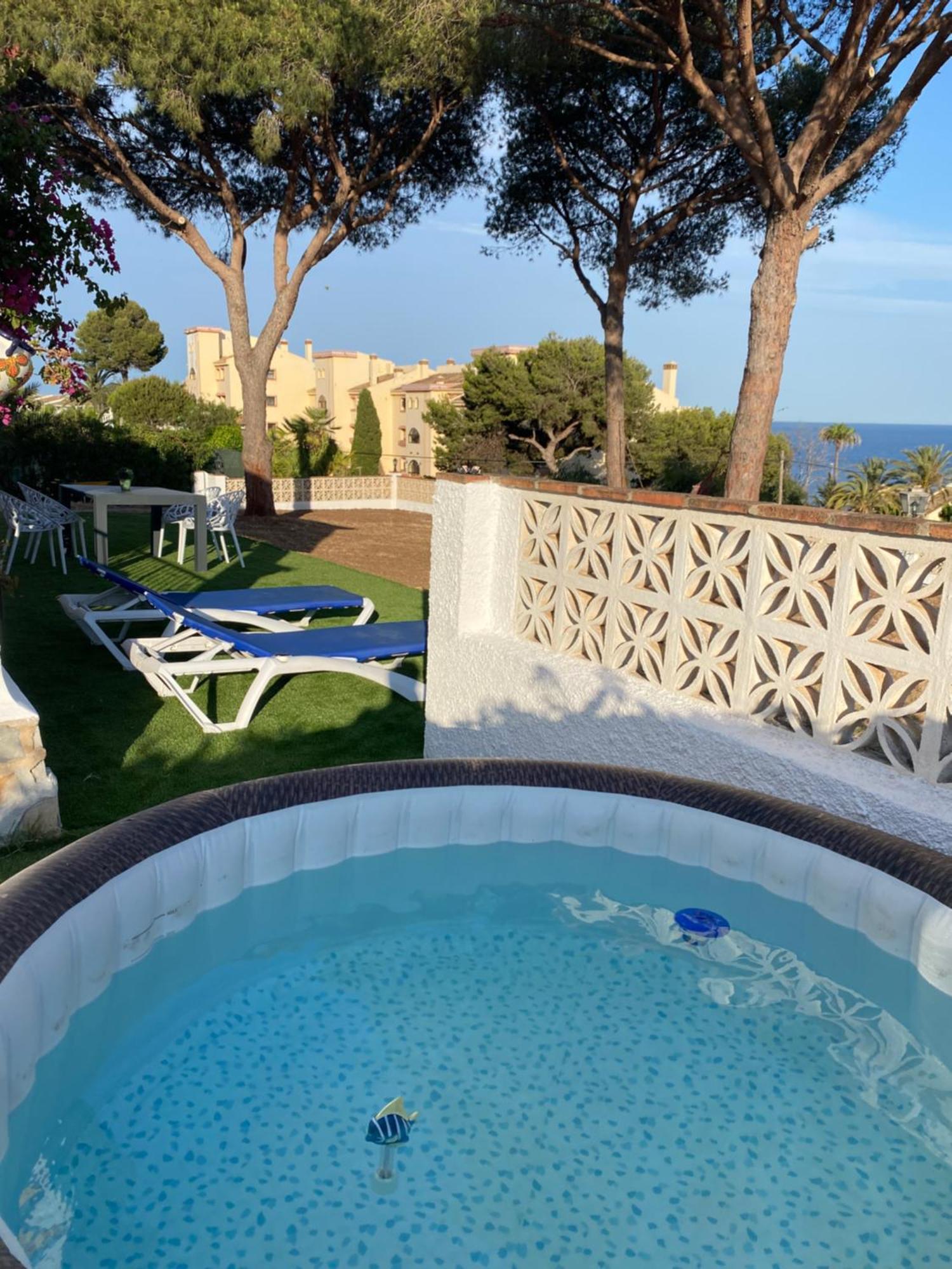 Independent Villa Beach House El Bosque La Cala De Mijas Eksteriør billede